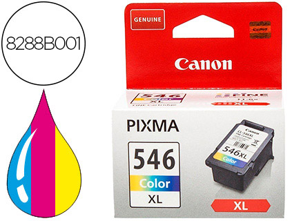 INK-JET CANON CL-546XL MG 2450 / 2550 COLOR 500 PAG