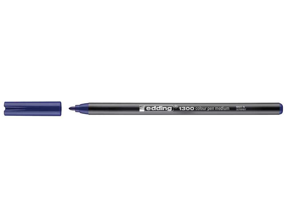 ROTULADOR EDDING PUNTA FIBRA 1300 AZUL PUNTA REDONDA 2 MM
