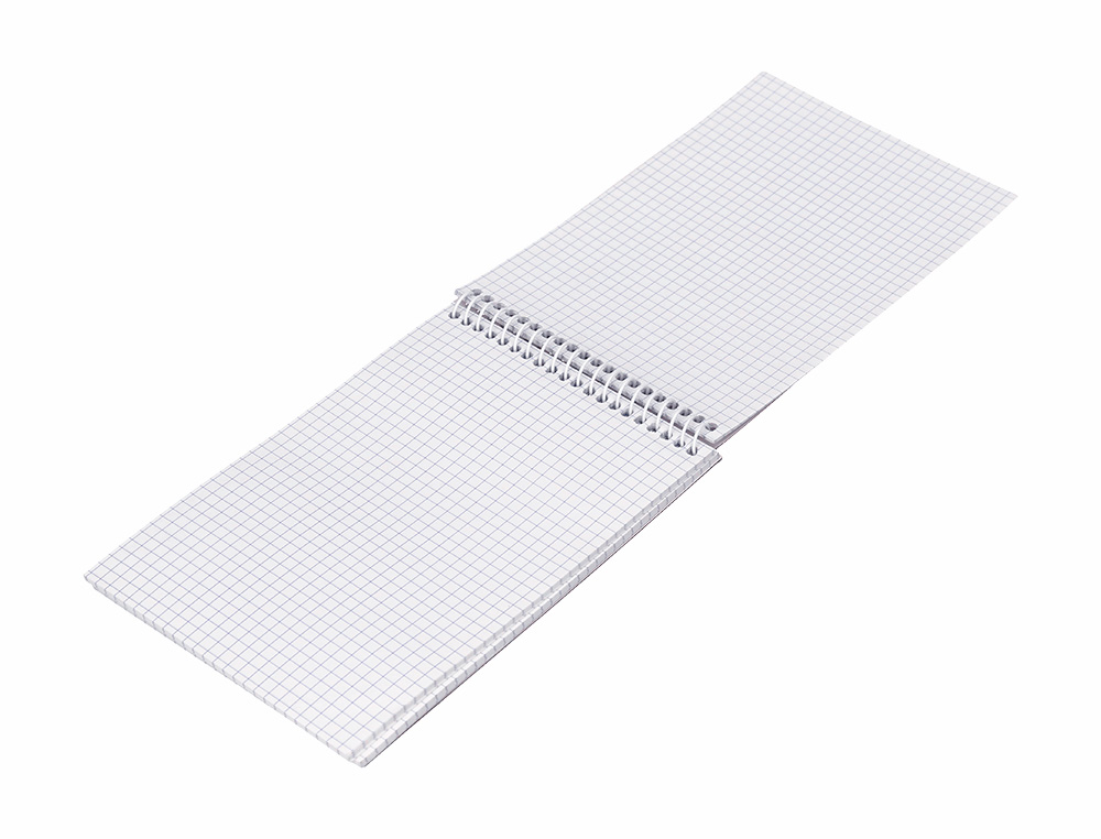 CUADERNO ESPIRAL LIDERPAPEL BOLSILLO DOCEAVO APAISADO WITTY TAPA DURA 80H 75GR CUADRO 4 MM COLORES SURTIDOS