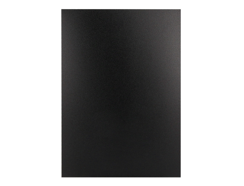 TAPA ENCUADERNACION LIDERPAPEL POLIPROPILENO A3 0.5 MM NEGRO OPACO PAQUETE DE 100 UNIDADES