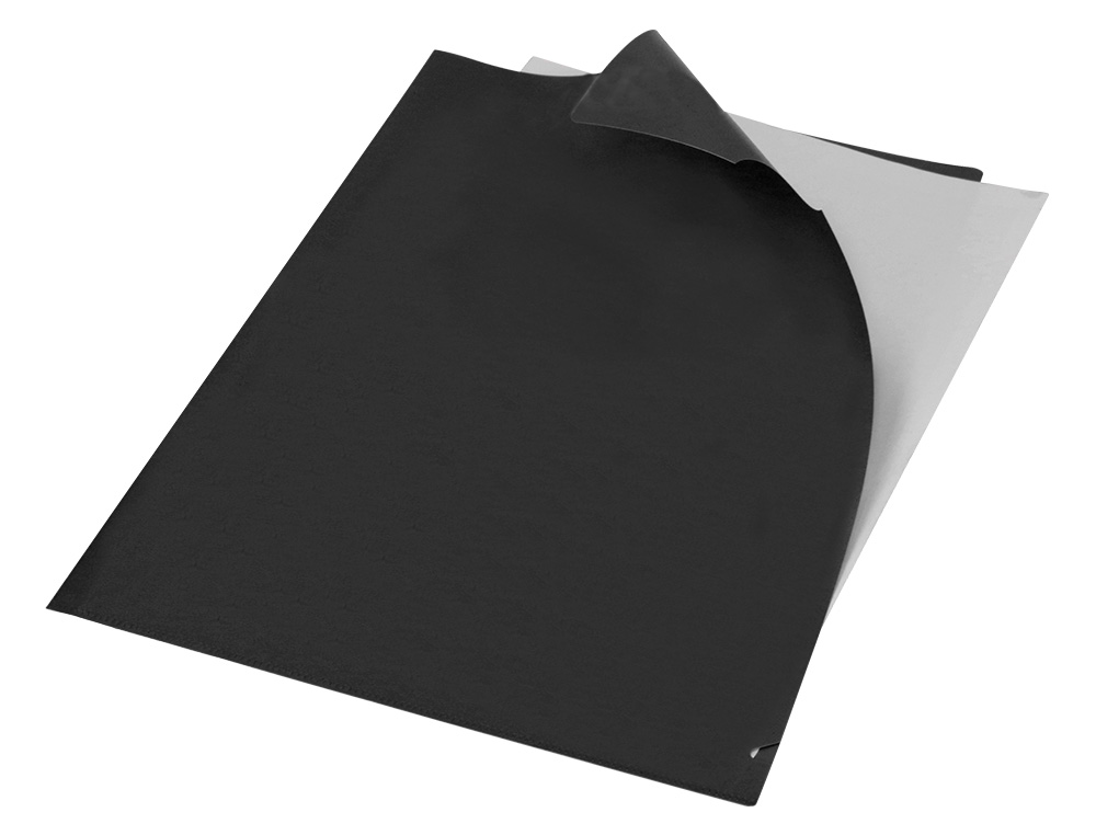 CARPETA LIDERPAPEL DOSSIER UÑERO POLIPROPILENO DIN A4 NEGRO OPACO 20 HOJAS