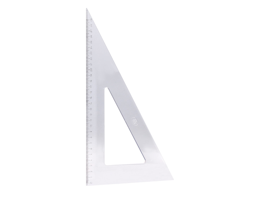 CARTABON LOGAREX 30 CM PLASTICO CRISTAL