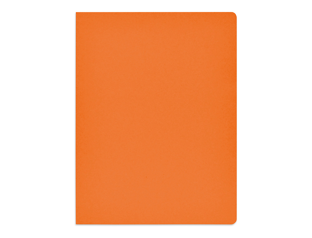 SUBCARPETA CARTULINA GIO SIMPLE INTENSO FOLIO NARANJA 250G/M2