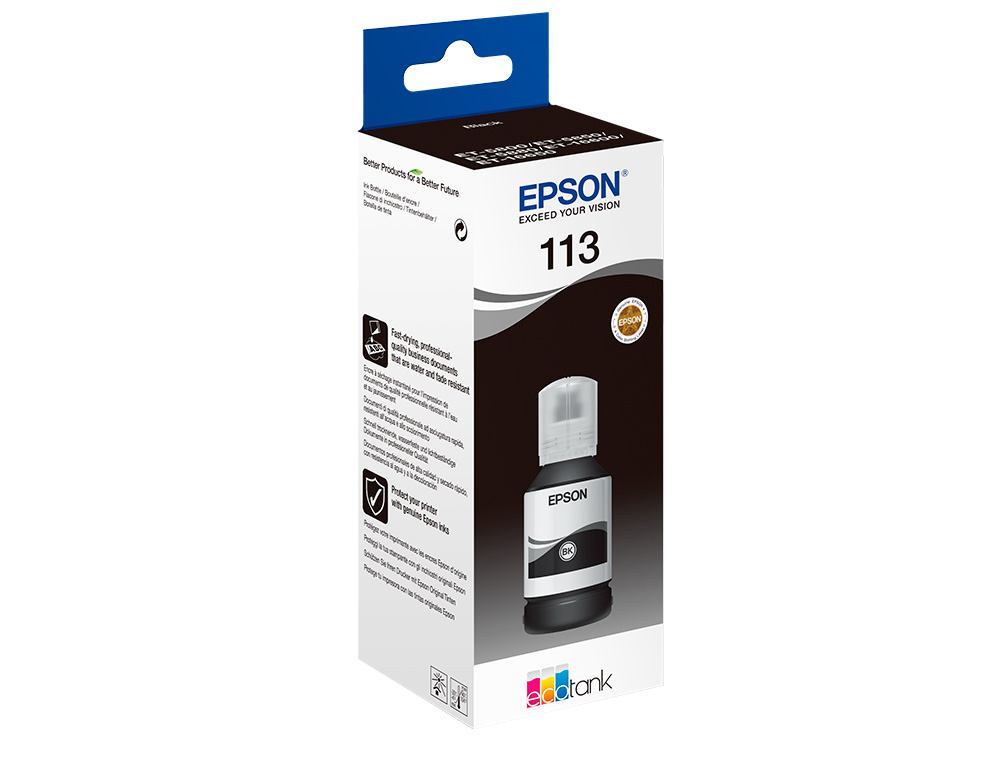 INK-JET EPSON ECOTANK 113 SERIES NEGRO
