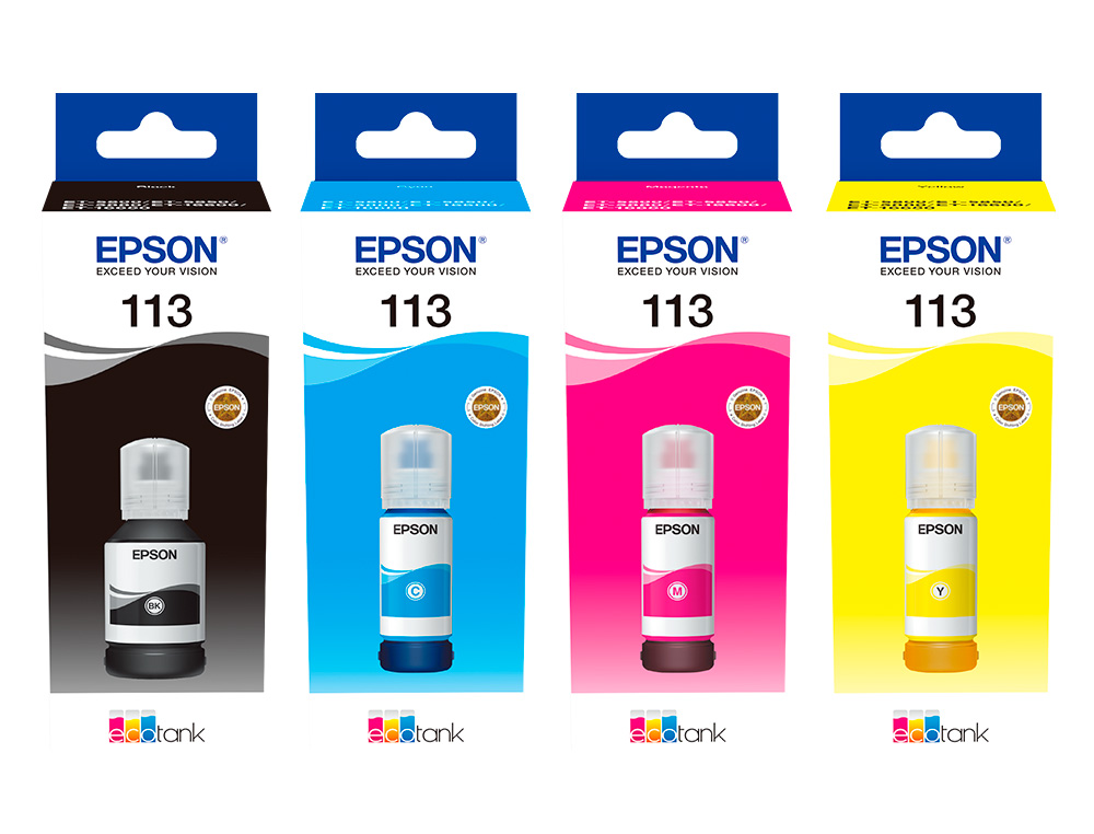 INK-JET EPSON ECOTANK 113 SERIES NEGRO
