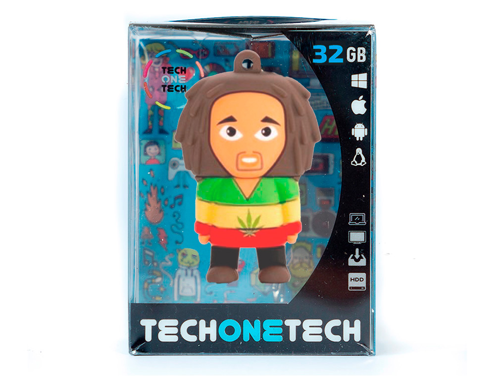 MEMORIA USB TECH ON TECH BOB 32 GB