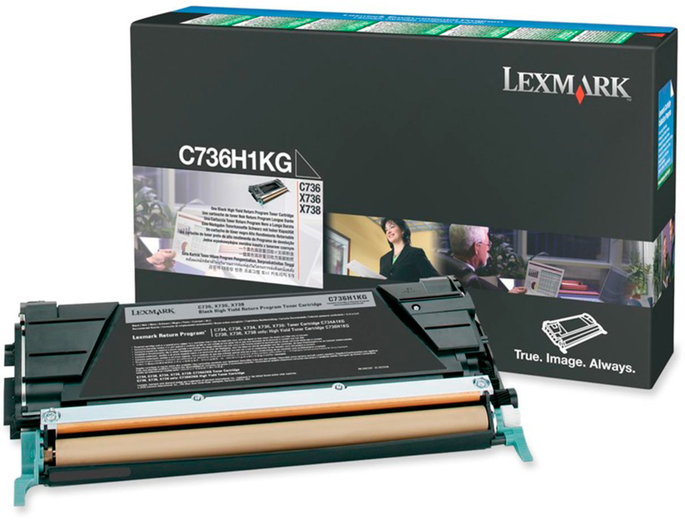 TONER LASER LEXMARK C736H1KG 12000 PAGINAS