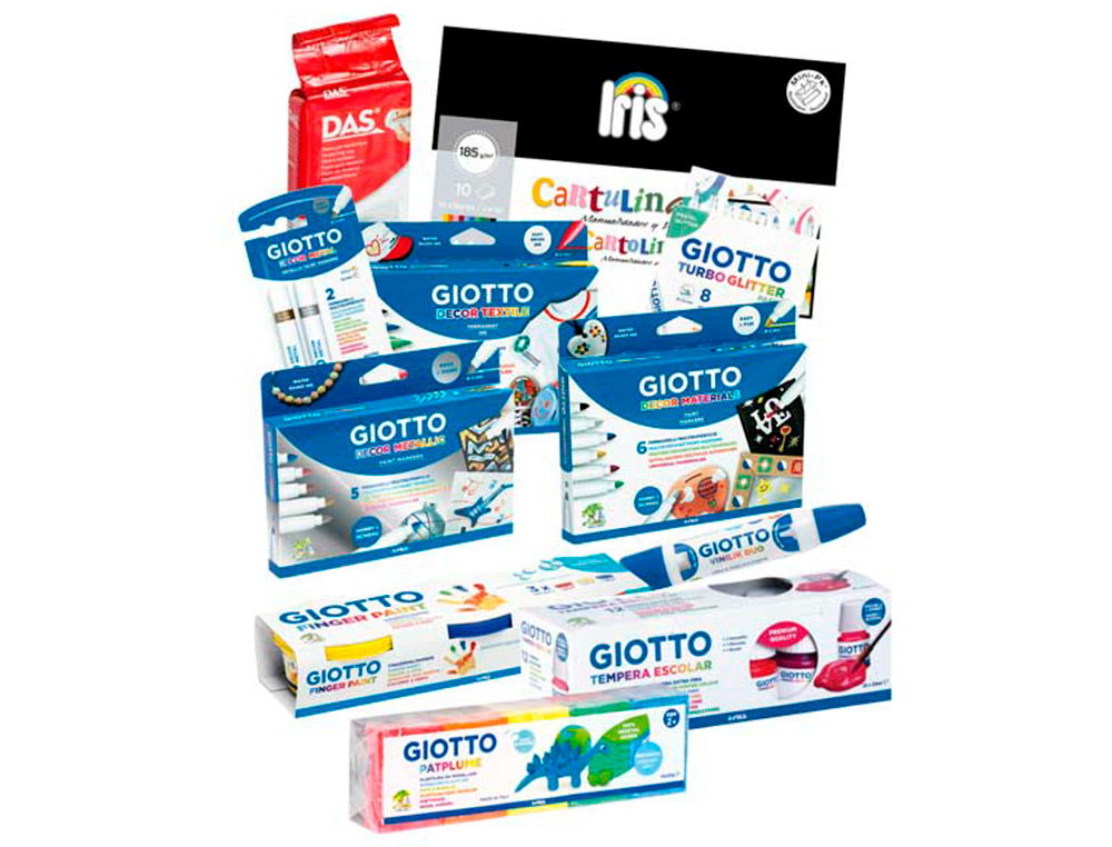 LOTE GIOTTO CREA Y DECORA VUELTA AL COLE 2021