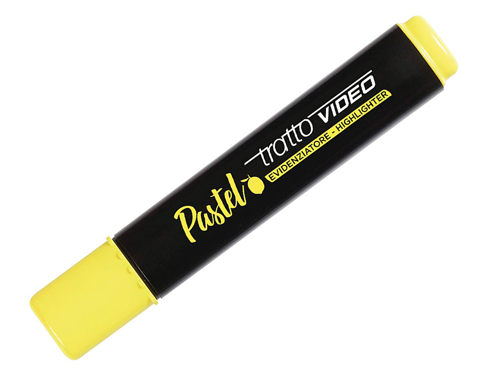 ROTULADOR TRATTO VIDEO FLUORESCENTE PASTEL BLISTER DE4 UNIDADES COLORES SURTIDOS