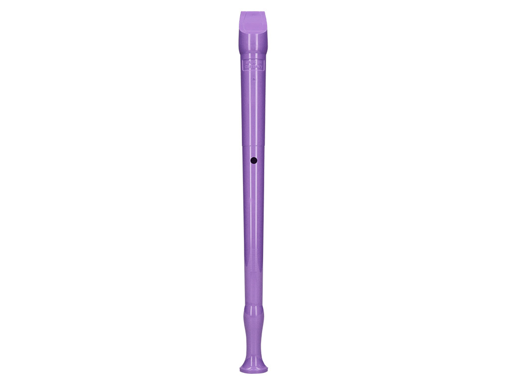 FLAUTA HOHNER 9508 COLOR LAVANDA FUNDA VERDE Y TRANSPARENTE