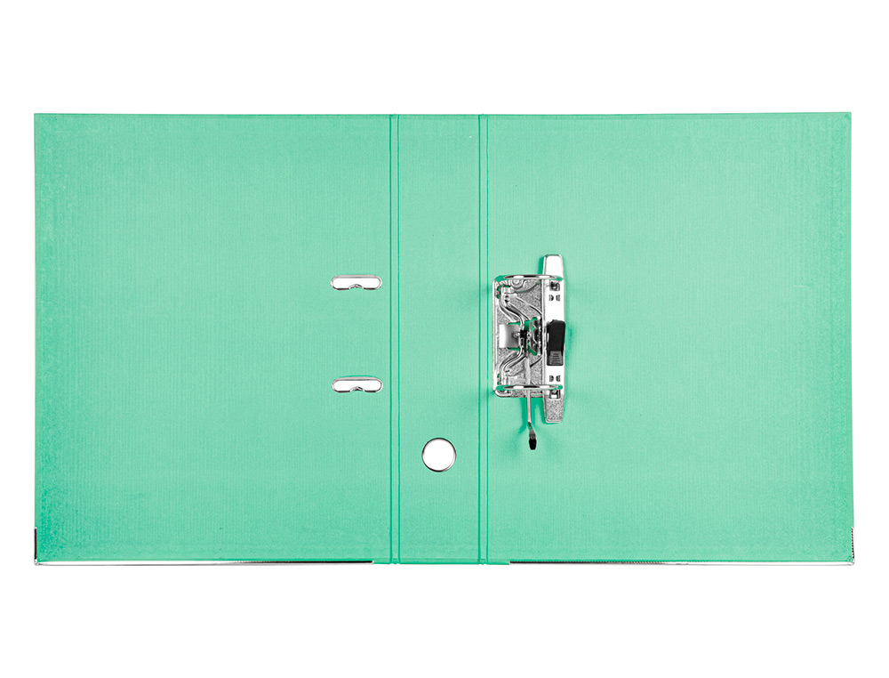 MODULO LIDERPAPEL 3 ARCHIVADORES FOLIO 2 ANILLAS MECANISMO DE PALANCA 52MM VERDE PASTEL