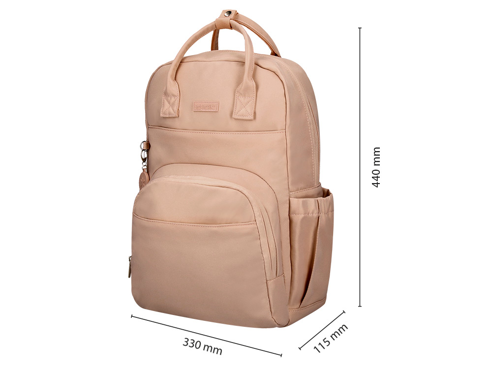 MOCHILA ANTARTIK GLOW BAGS CON ACOLCHADO PARA PORTATIL 15