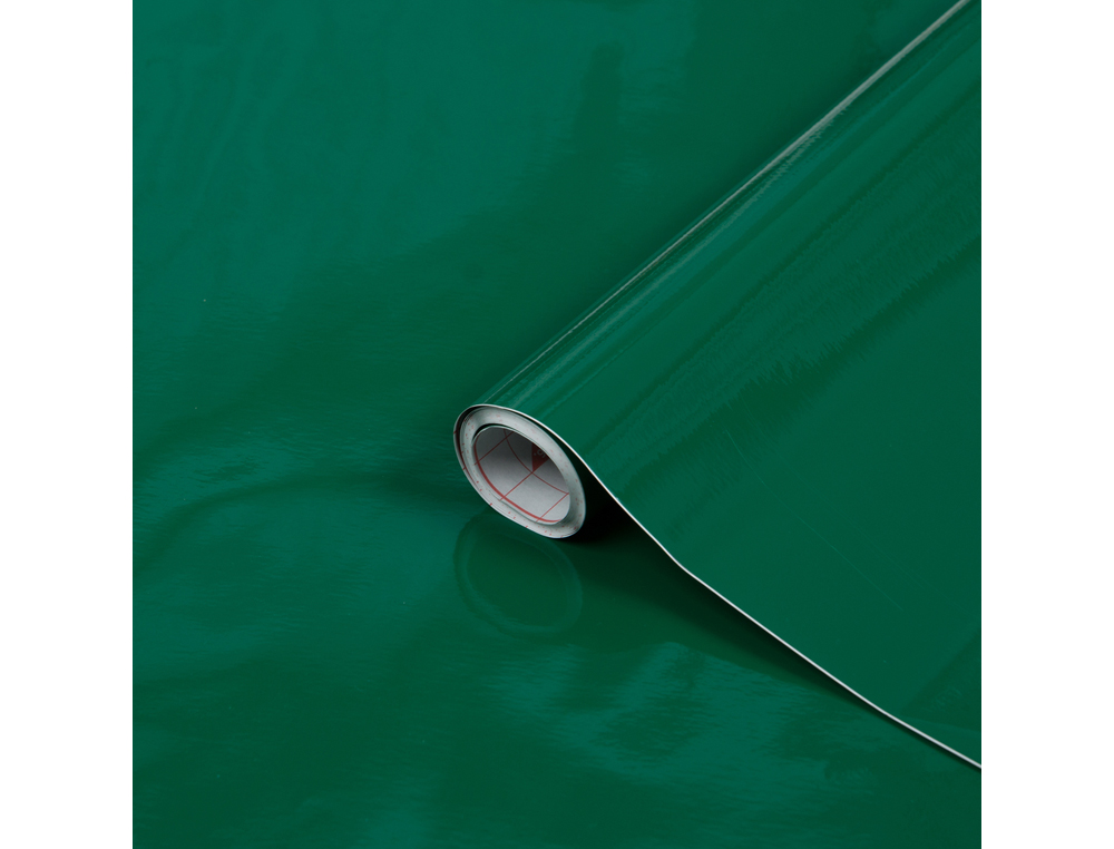 ROLLO ADHESIVO D-C-FIX VERDE ESMERALDA ANCHO 45 CM LARGO 15 MT