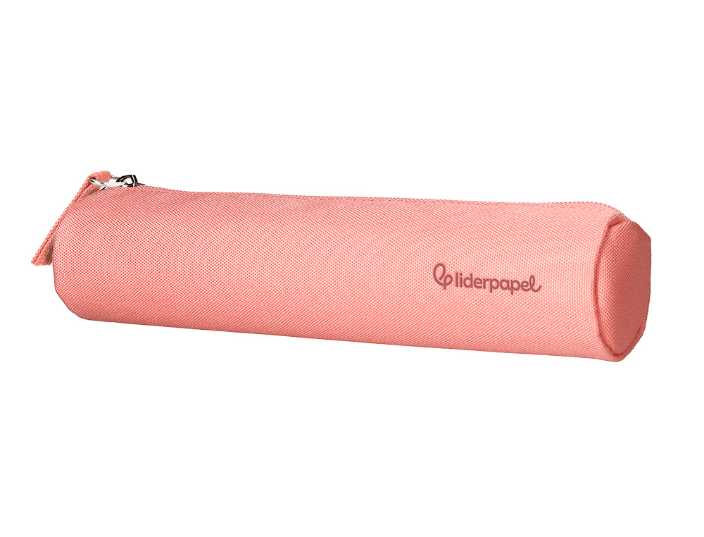 ESTUCHE PORTATODO LIDERPAPEL SLIM CILINDRICO 220X45 MM EXPOSITOR DE 14 UNIDADES COLORES SURTIDOS
