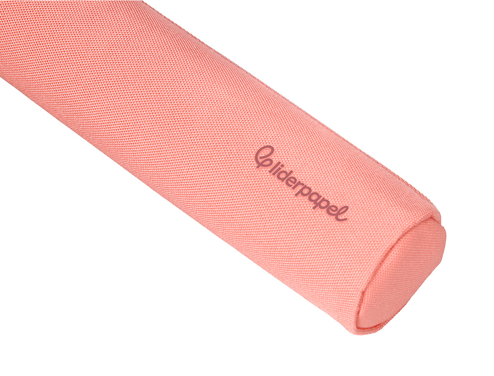 ESTUCHE PORTATODO LIDERPAPEL SLIM CILINDRICO 220X45 MM EXPOSITOR DE 14 UNIDADES COLORES SURTIDOS