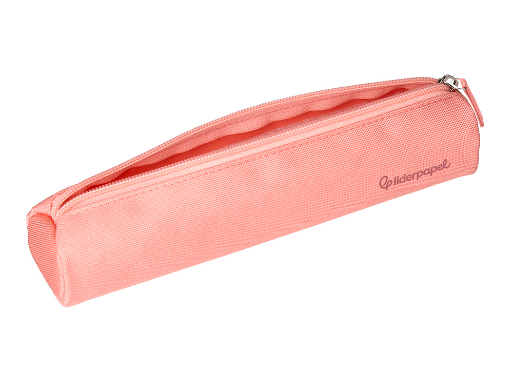 ESTUCHE PORTATODO LIDERPAPEL SLIM CILINDRICO 220X45 MM EXPOSITOR DE 14 UNIDADES COLORES SURTIDOS