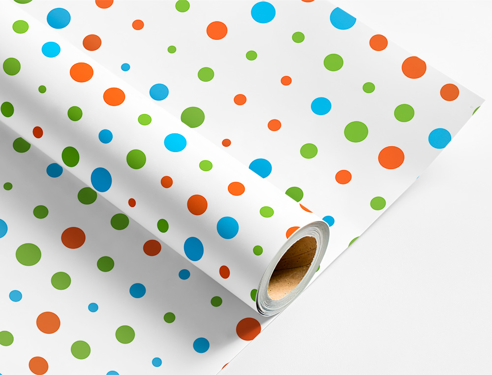 PAPEL DE REGALO LIDERPAPEL TODO AO ROLLO ANCHO 70 CM LONGITUD 2 MT GRAMAJE 60 GR DISEOS SURTIDOS C-2024