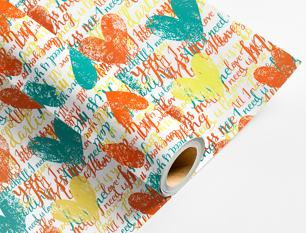 PAPEL DE REGALO LIDERPAPEL TODO AO ROLLO ANCHO 70 CM LONGITUD 2 MT GRAMAJE 60 GR DISEOS SURTIDOS C-2024