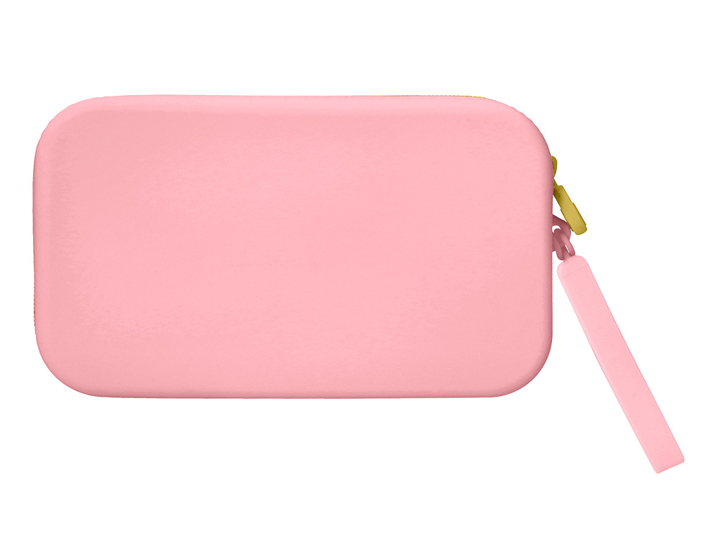 ESTUCHE PORTATODO ANTARTIK TROPICAL DIVE SILICONA SOFT RECTANGULAR 190X120X25 MM ROSA CHICLE