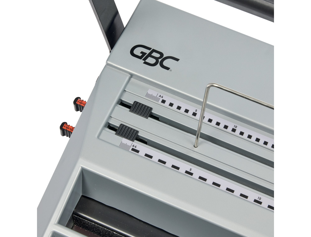 ENCUADERNADORA PARA ESPIRAL GBC MULTIBIND MB20 PERFORA 20 HOJAS TAMAÑO A4 ENCUADERNA 500 HOJAS