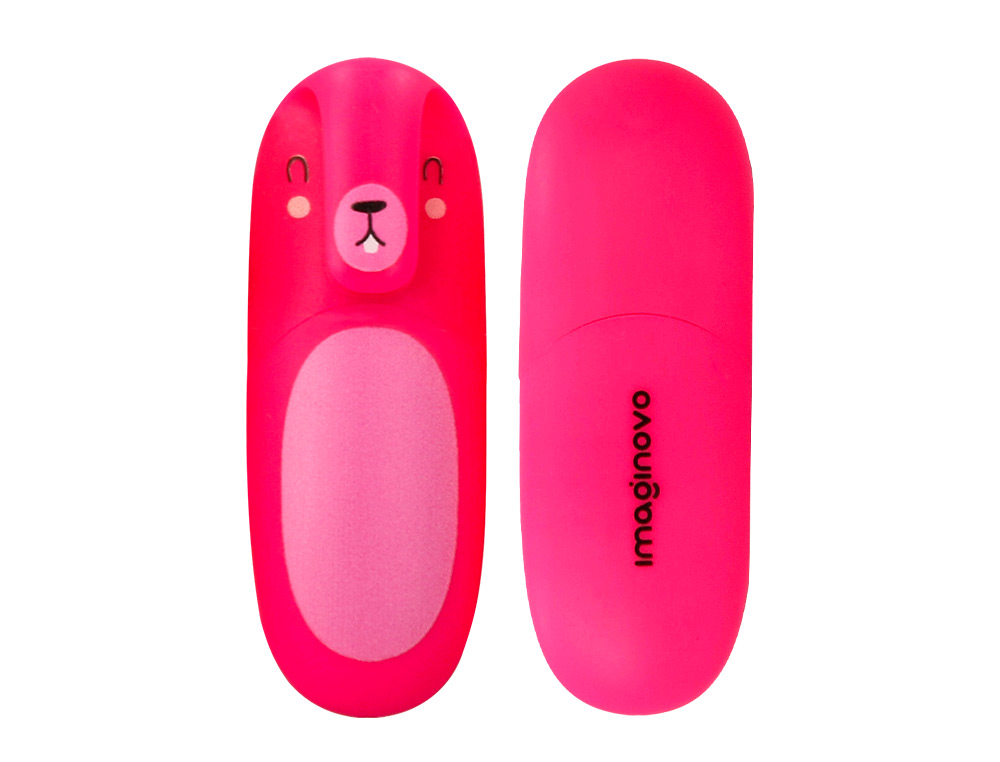 ROTULADOR IMAGINOVO FLUORESCENTE SAFARI GLOW NEON ANIMALES Y CLIP EXPOSITOR DE 24 UNIDADES SURTIDAS