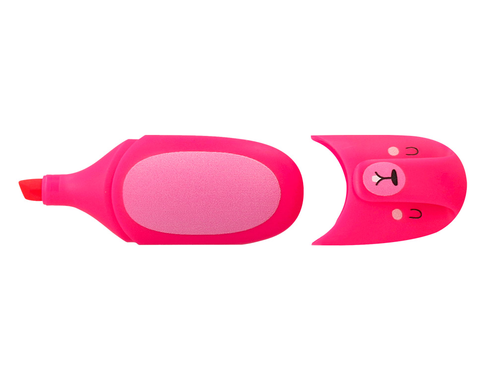 ROTULADOR IMAGINOVO FLUORESCENTE SAFARI GLOW NEON ANIMALES Y CLIP EXPOSITOR DE 24 UNIDADES SURTIDAS