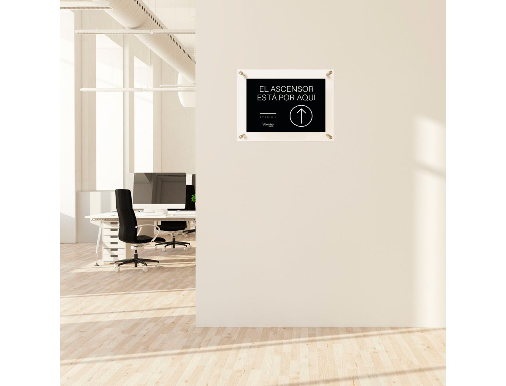 EXPOSITOR MURAL ARCHIVO 2000 PREMIUM CON SEPARADORES EMBELLECEDORES A3 VERTICAL/HORIZONTAL