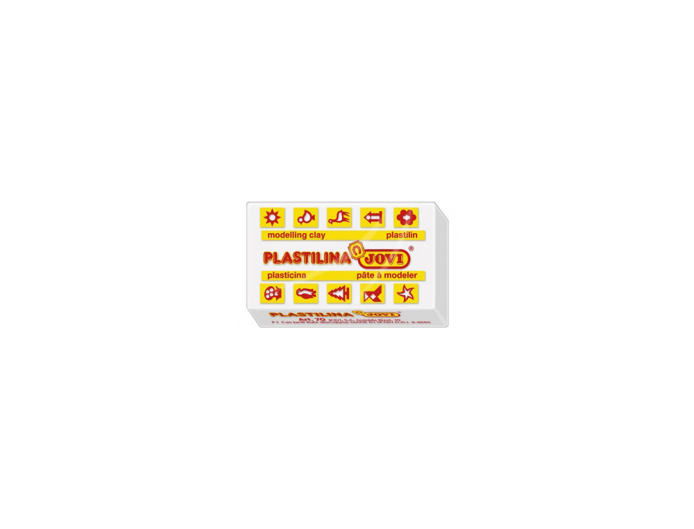 PLASTILINA JOVI 70 BLANCA UNIDAD TAMAO PEQUEO
