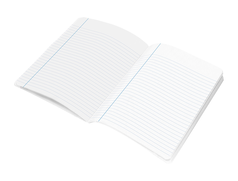 LIBRETA LIDERPAPEL SMART A5 32 HOJAS 60G/M2 HORIZONTAL CON MARGEN