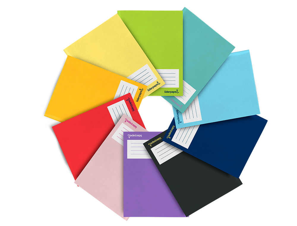 LIBRETA LIDERPAPEL SMART A5 32 HOJAS 60G/M2 HORIZONTAL CON MARGEN