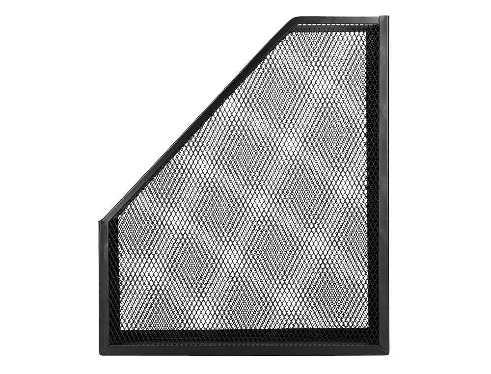 REVISTERO METALICO Q-CONNECT REJILLA NEGRO 79X289X250 MM