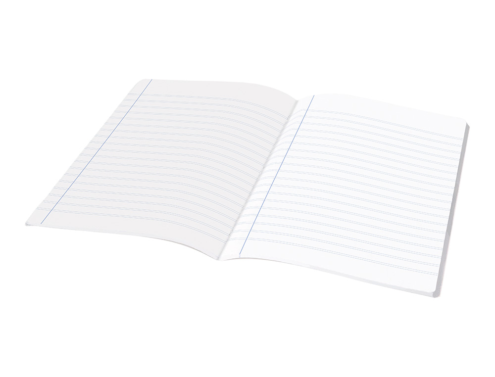 LIBRETA LIDERPAPEL SCRIPTUS A4 48 HOJAS 90GR PAUTA 5ª 2.5MM CON MARGEN