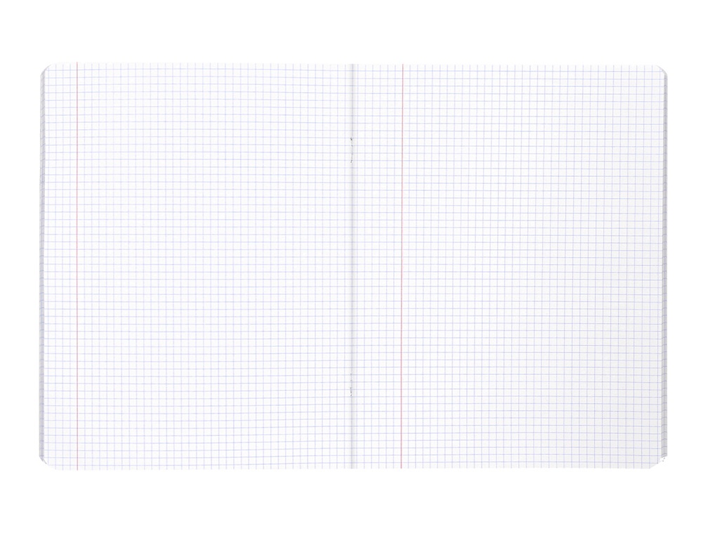 LIBRETA LIDERPAPEL SCRIPTUS A5 48 HOJAS 90G/M2 CUADRO 4MM CON MARGEN COLOR VERDE
