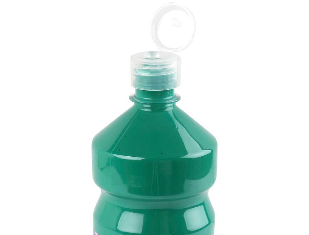 TEMPERA LIQUIDA LIDERPAPEL ESCOLAR 1000 ML VERDE OSCURO