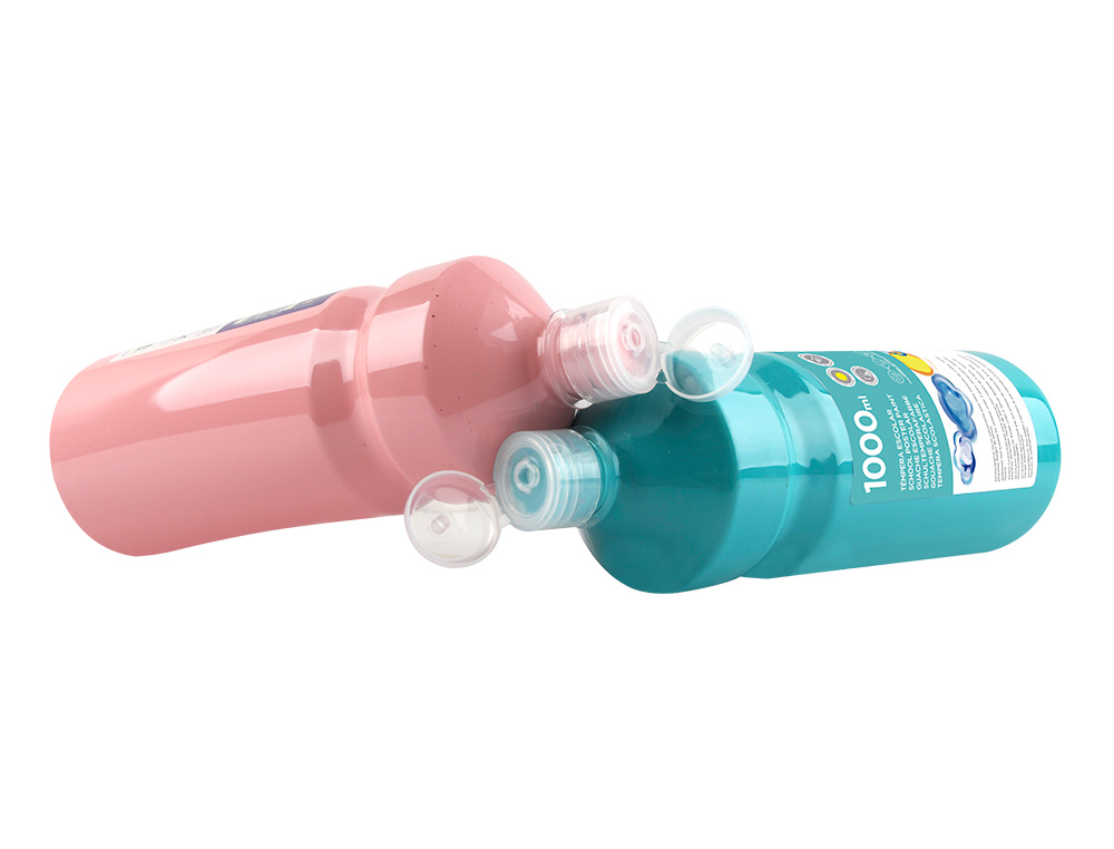 TEMPERA LIQUIDA LIDERPAPEL ESCOLAR 1000 ML NEGRO