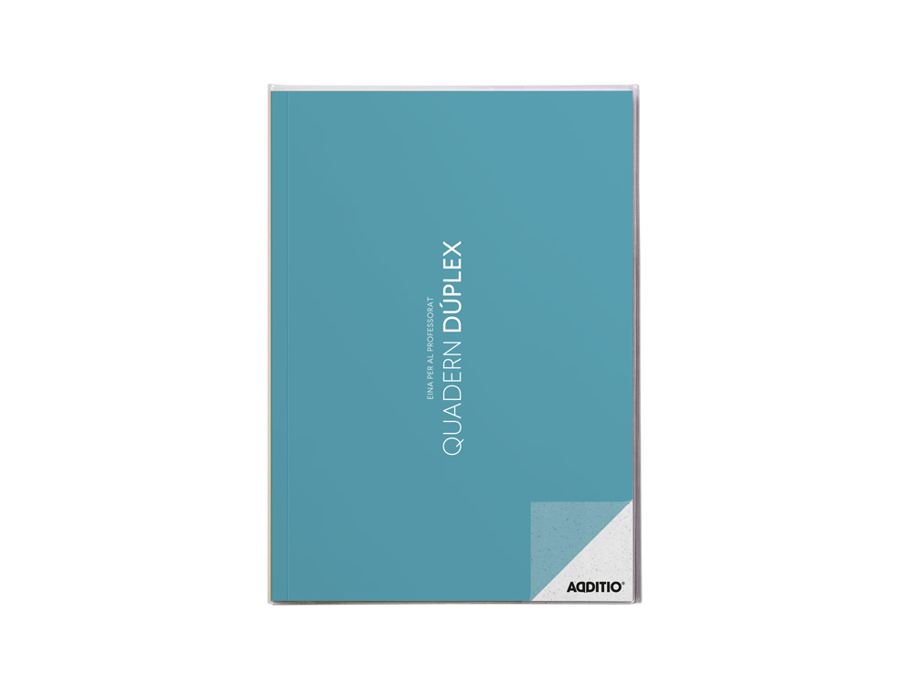 CUADERNO DUPLEX CATALAN ADDITIO DIN A4 EVALUACION CONTINUA Y TUTORIA