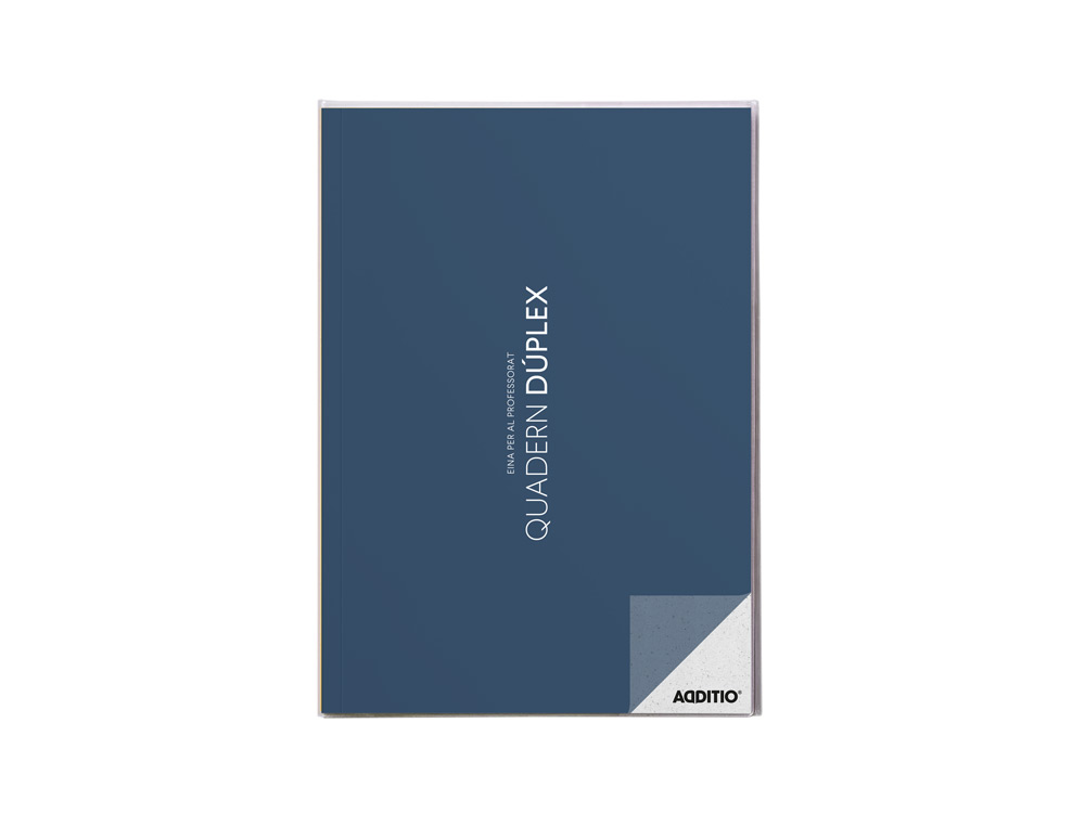 CUADERNO DUPLEX CATALAN ADDITIO DIN A4 EVALUACION CONTINUA Y TUTORIA