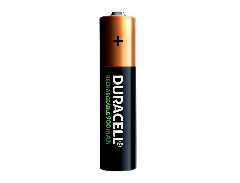 PILA DURACELL RECARGABLE STAYCHARGED AAA 900 MAH BLISTER DE 4 UNIDADES