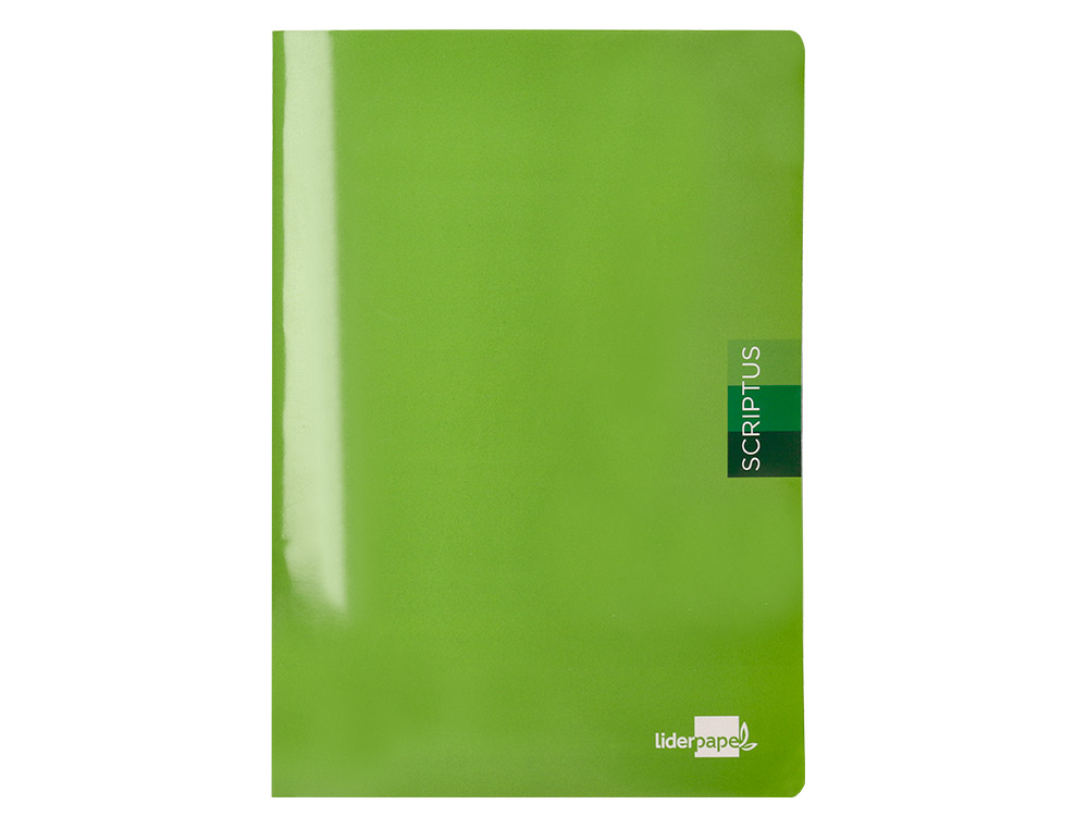 LIBRETA LIDERPAPEL SCRIPTUS A4 48 HOJAS 90G/M2 RAYADO MONTESSORI 3,5MM CON MARGEN COLORES SURTIDOS
