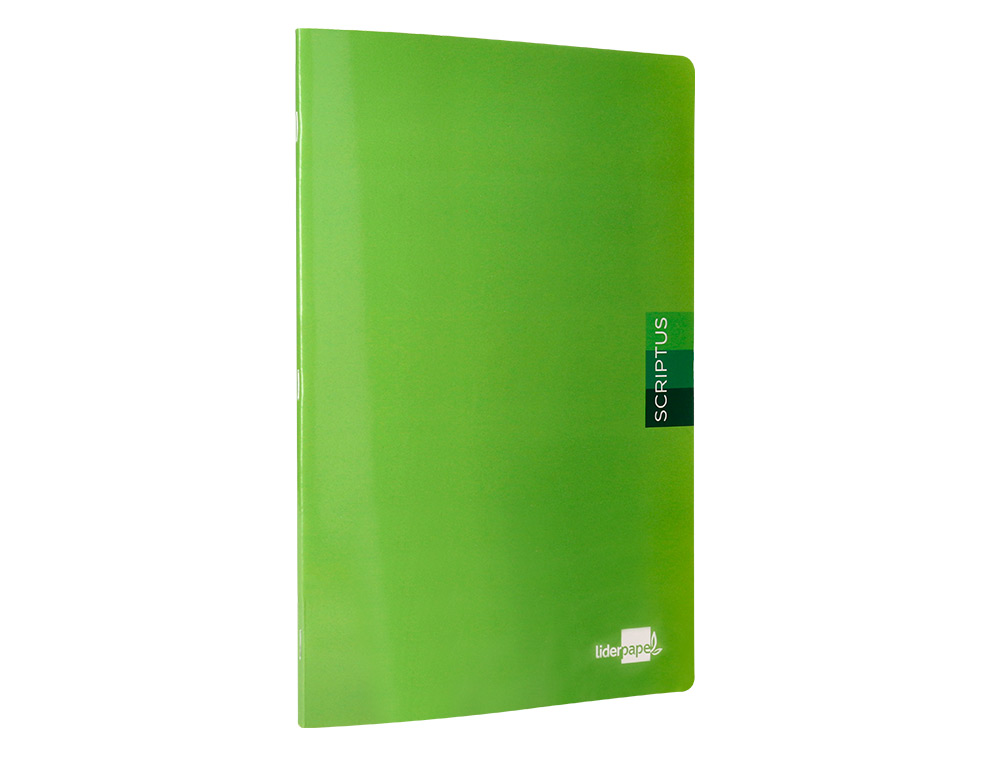 LIBRETA LIDERPAPEL SCRIPTUS A4 48 HOJAS 90G/M2 RAYADO MONTESSORI 3,5MM CON MARGEN COLORES SURTIDOS