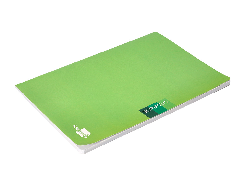 LIBRETA LIDERPAPEL SCRIPTUS A4 48 HOJAS 90G/M2 RAYADO MONTESSORI 3,5MM CON MARGEN COLORES SURTIDOS