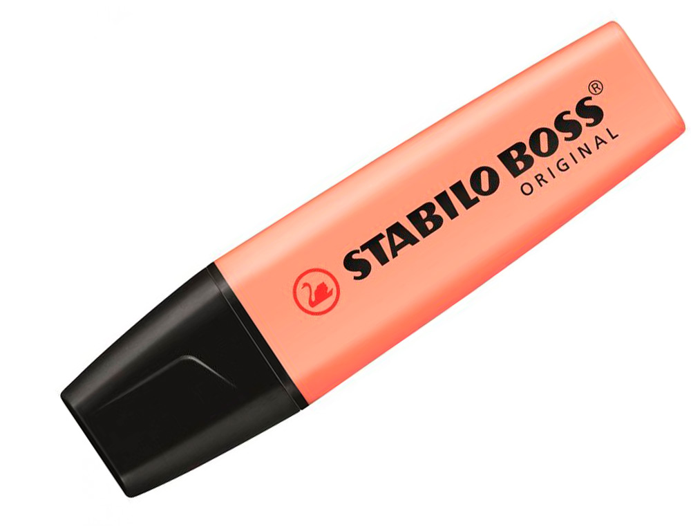ROTULADOR STABILO BOSS PASTEL FLUORESCENTE 70 MELOCOTON SEDOSO