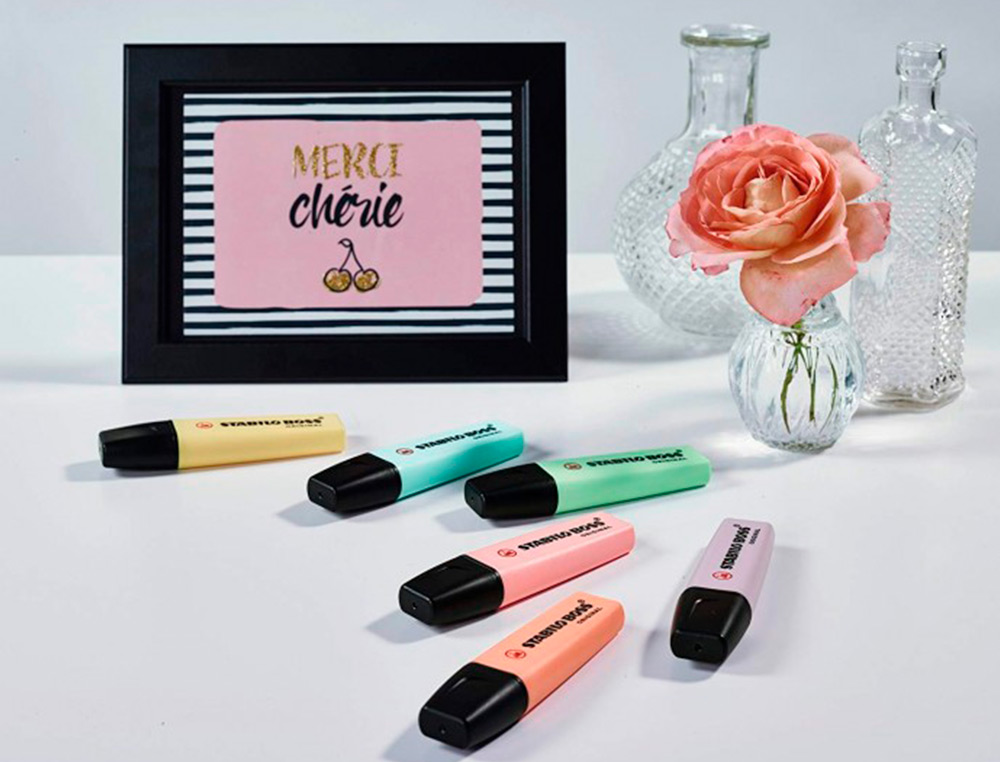 ROTULADOR STABILO BOSS PASTEL FLUORESCENTE 70 MELOCOTON SEDOSO