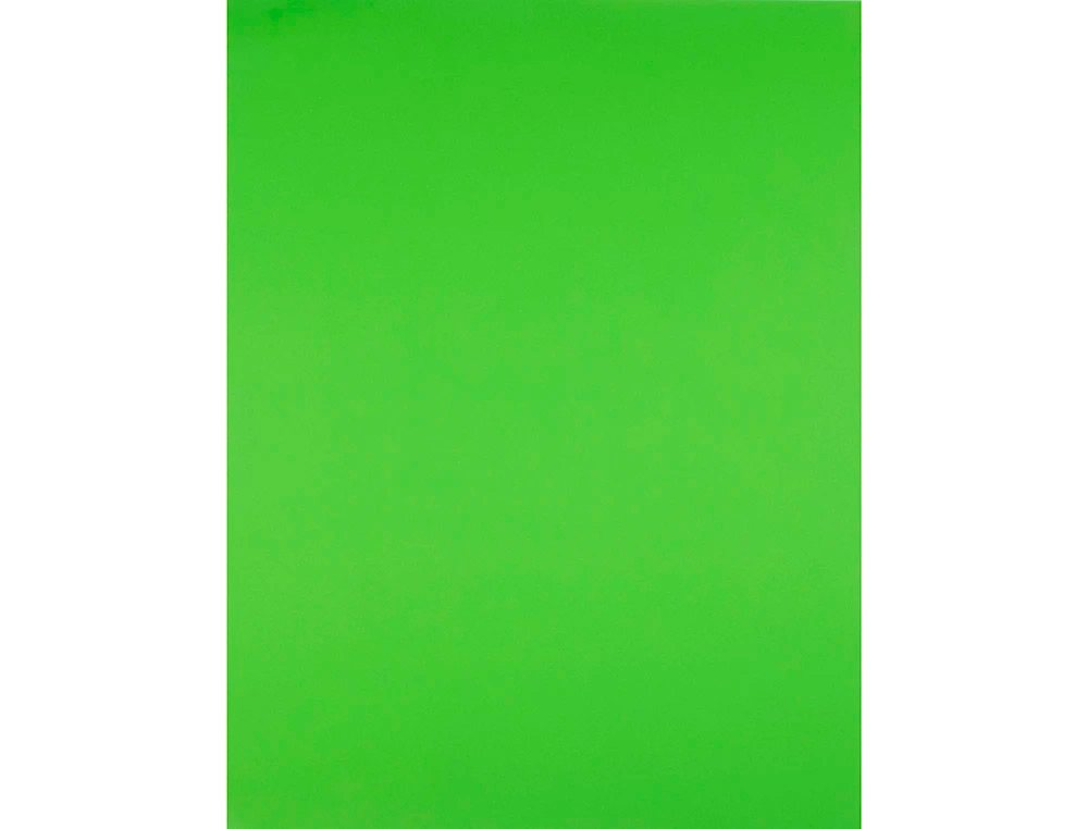 CARTULINA LIDERPAPEL 50X65 CM 240G/M2 VERDE HIERBA PAQUETE DE 25 HOJAS