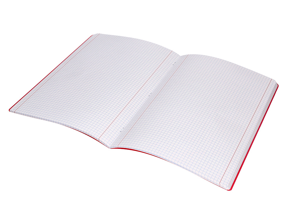 LIBRETA LIDERPAPEL 360 TAPA DE PLASTICO A4 48 HOJAS 90G/M2 5MM CON DOBLE MARGEN COLORES SURTIDOS