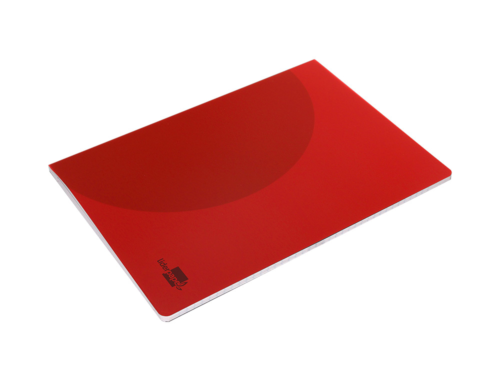 LIBRETA LIDERPAPEL 360 TAPA DE PLASTICO A4 48 HOJAS 90G/M2 5MM CON DOBLE MARGEN COLORES SURTIDOS