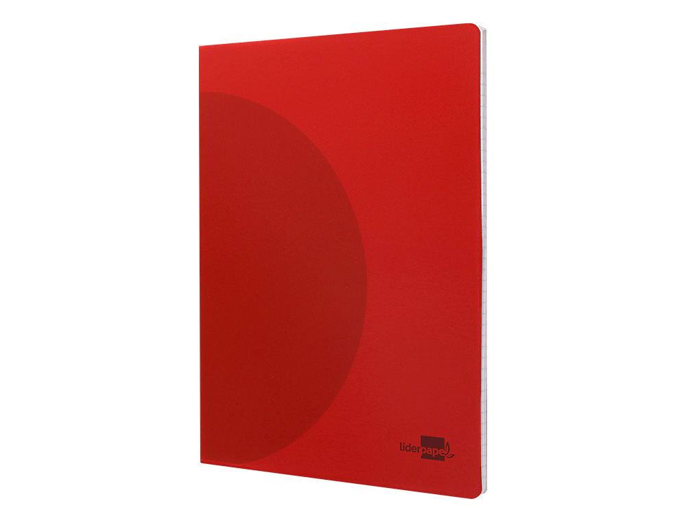LIBRETA LIDERPAPEL 360 TAPA DE PLASTICO A5 48 HOJAS 90G/M2 5MM CON DOBLE MARGEN COLORES SURTIDOS