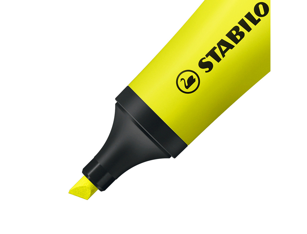 ROTULADOR STABILO FLUORESCENTE 72 AMARILLO NEON