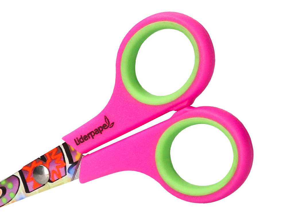 TIJERA LIDERPAPEL HIP HOP 14CM UNIDAD