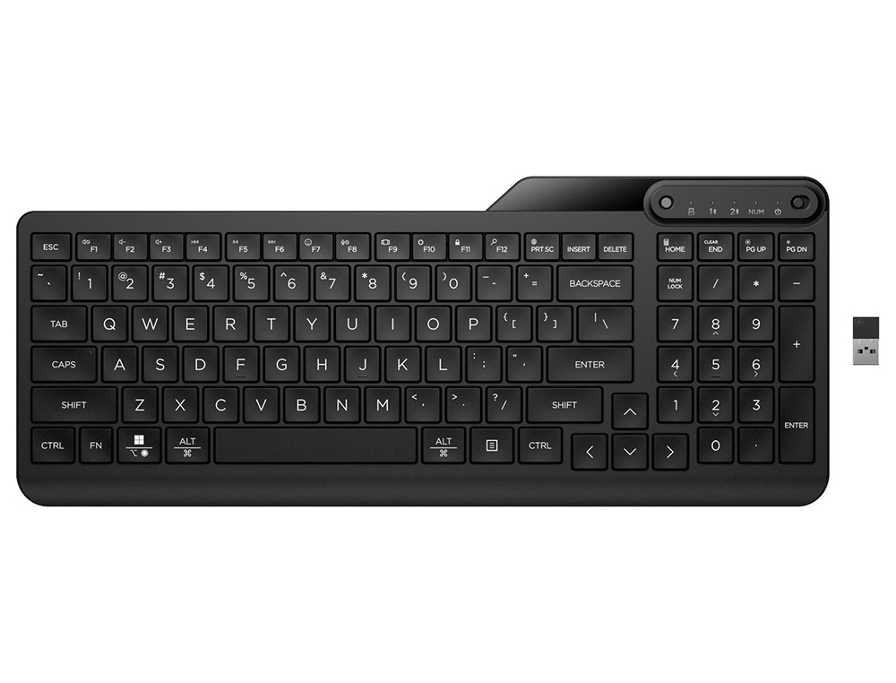 TECLADO HP 475 DUAL INALAMBRICO COLOR NEGRO
